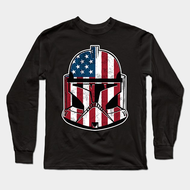 Patriot Clone V1 Long Sleeve T-Shirt by MatamorosGraphicDesign